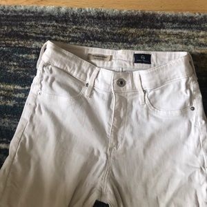 White AG Farrah skinny jeans